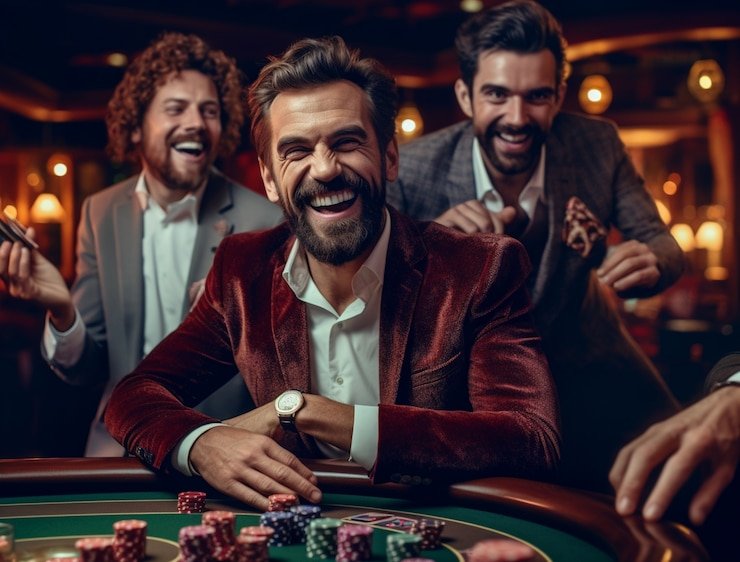 Roulette wheel with betting layout and chip placement area
